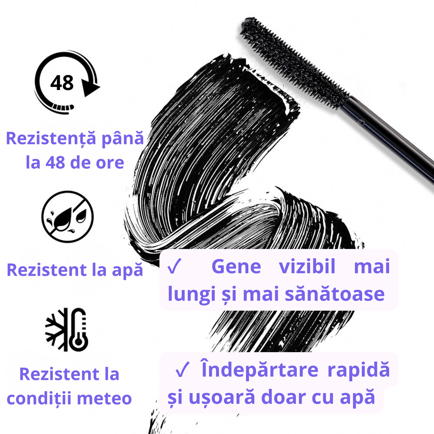 Mascara cu efect de extensii – Ediție limitată